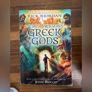 Percy Jackson's Greek Gods book